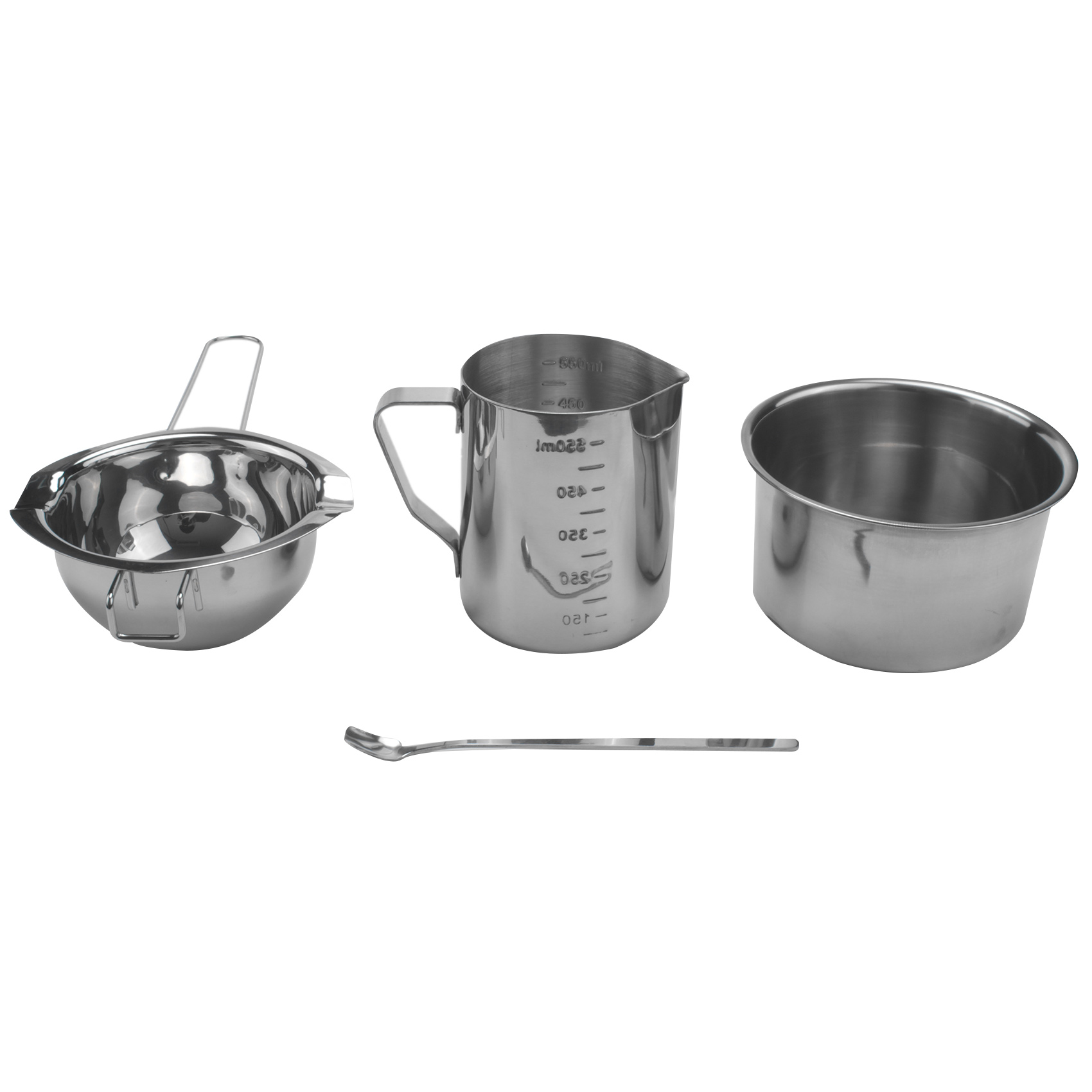 Soap Making Double Boiler - Набор AEE8-4: Кувшин-банилья из нержавеющей стали