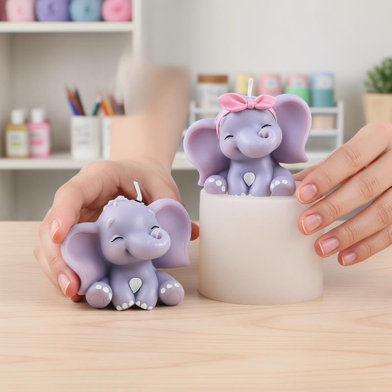 Soap Making Guide - Милая 3D-форма для свечей в виде