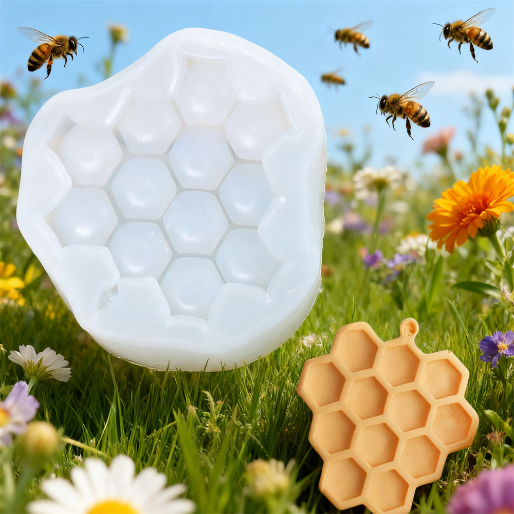 4 шт. силиконовые формы Honeyb – обзор и цена Soap Making Art