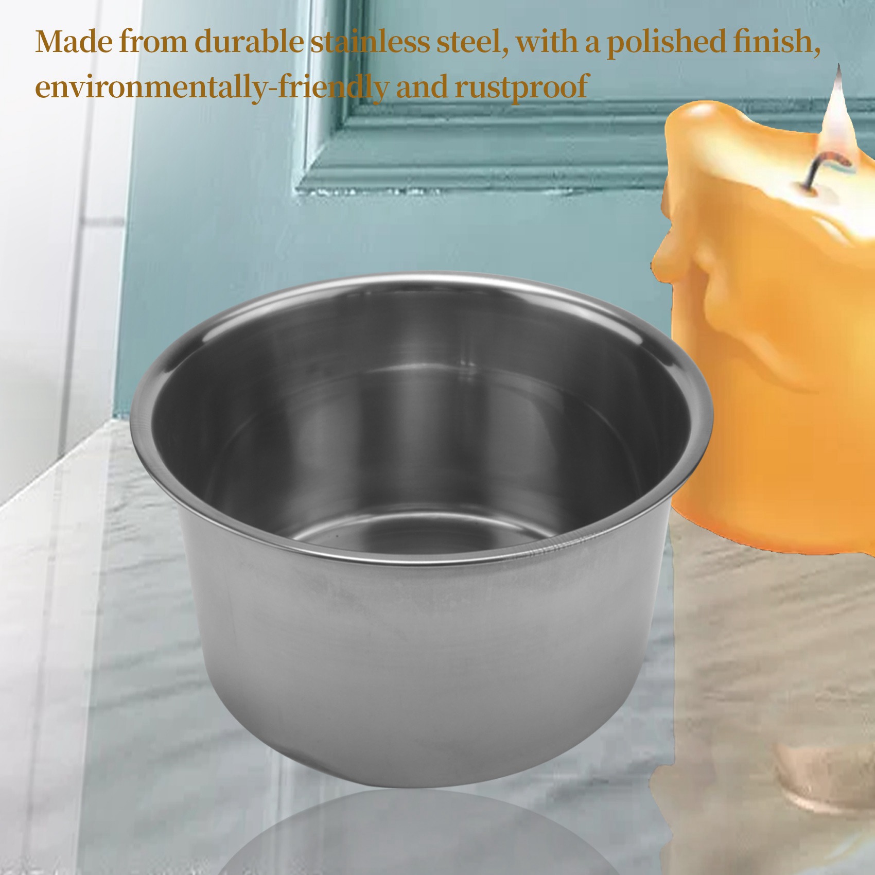 AB34-4 Набор из нержавеющей ст – обзор и цена Soap Making Double Boiler