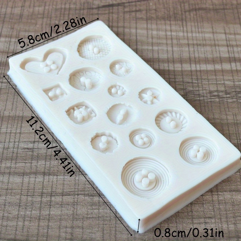 Силиконовая форма для пуговиц, – обзор и цена Soap Making Guide