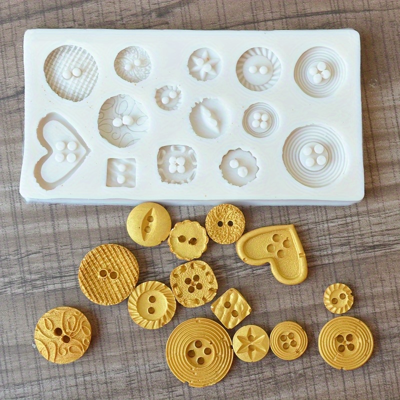 Силиконовая форма для пуговиц, – обзор и цена Soap Making Guide