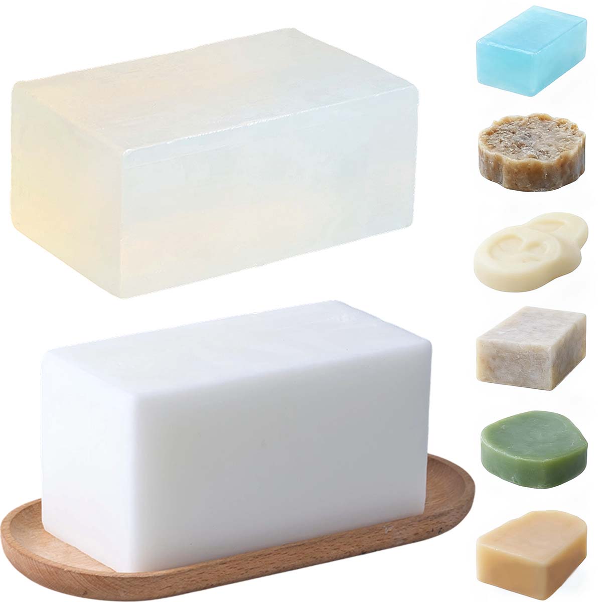 1000 г г глицериновая мыльная  – обзор и цена Soap Making Material Wholesale