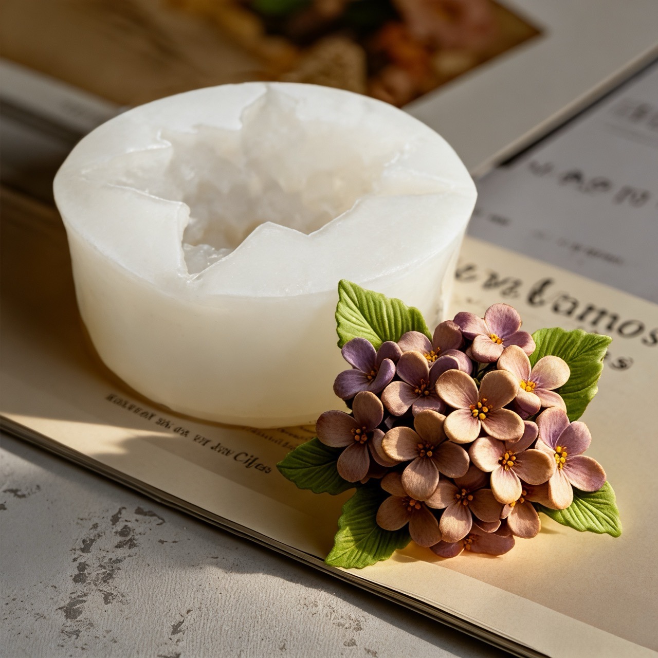 2 шт. 3D силиконовые формы с ц – обзор и цена Soap Making Art