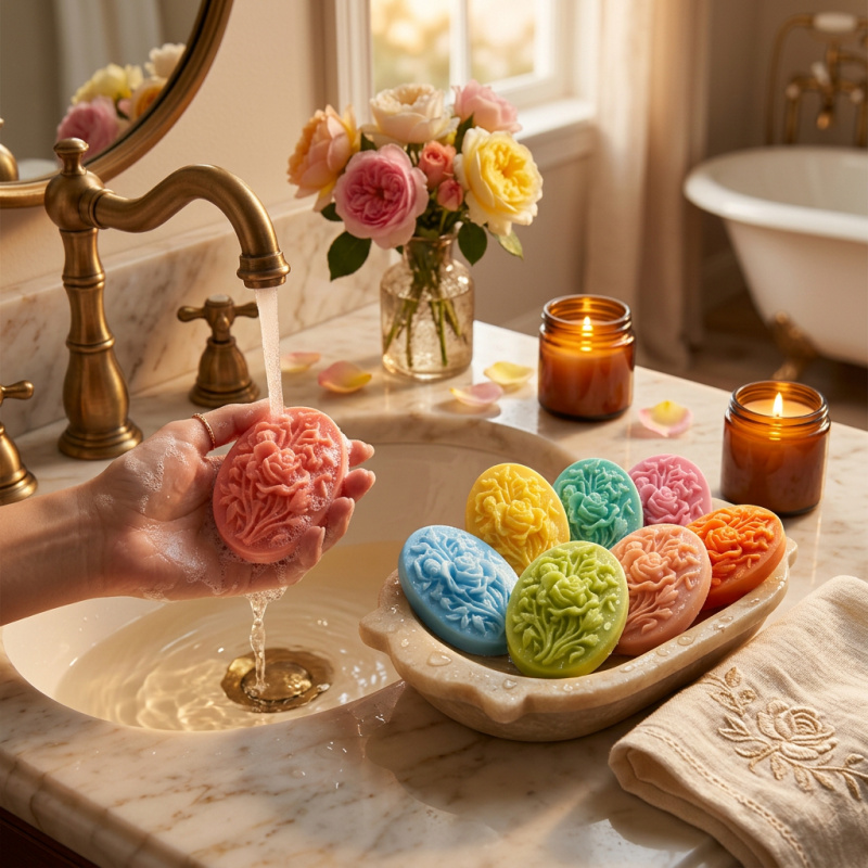 4 силиконовые формы в форме цв – обзор и цена Soap Making Vendors