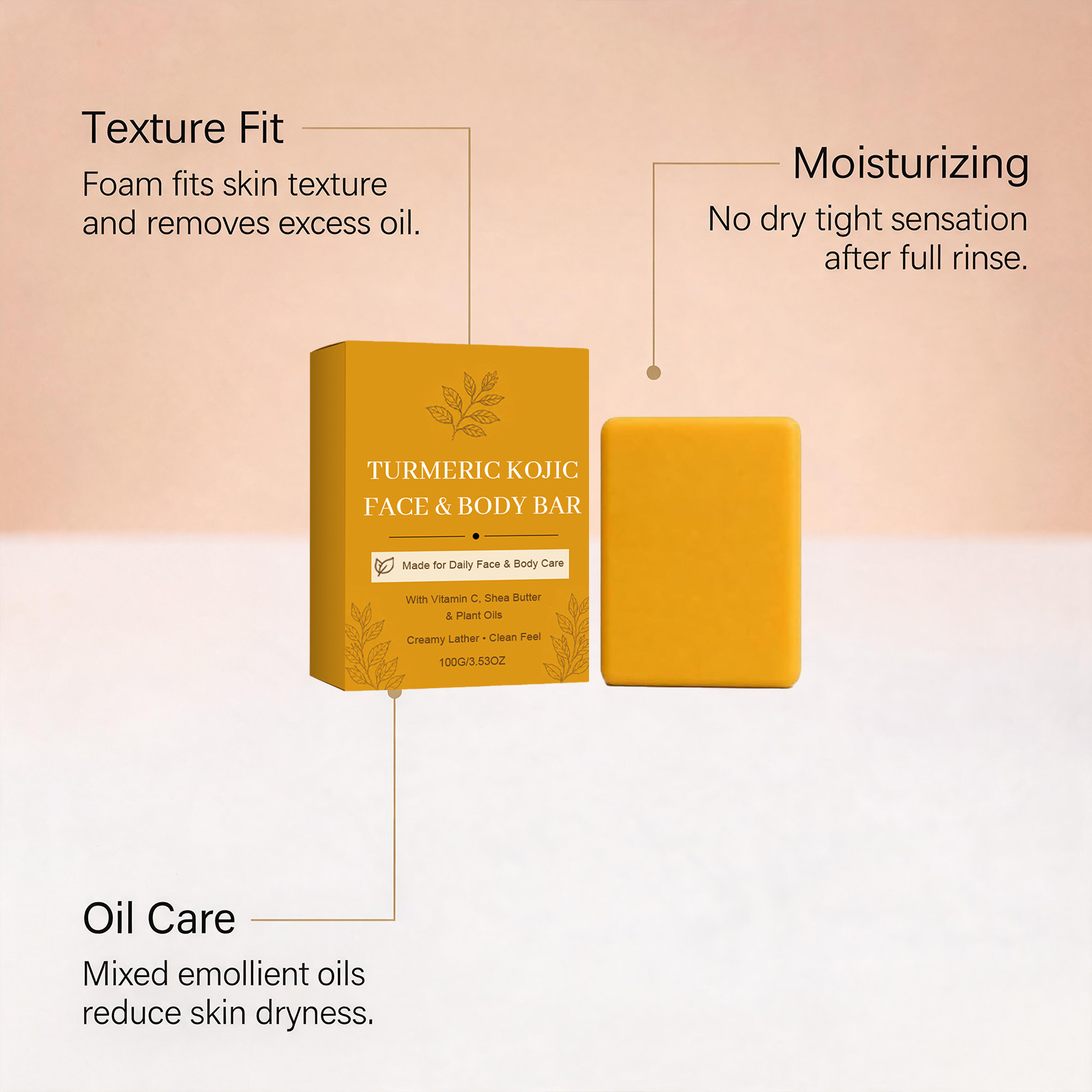 Мыло ручной работы с куркумой  – обзор и цена Castor Oil Soap