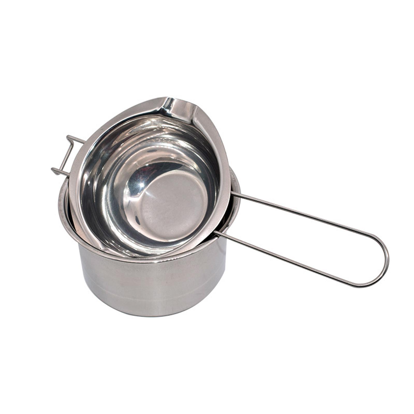 2x Термостойкий ковш с длинной – обзор и цена Soap Making Double Boiler