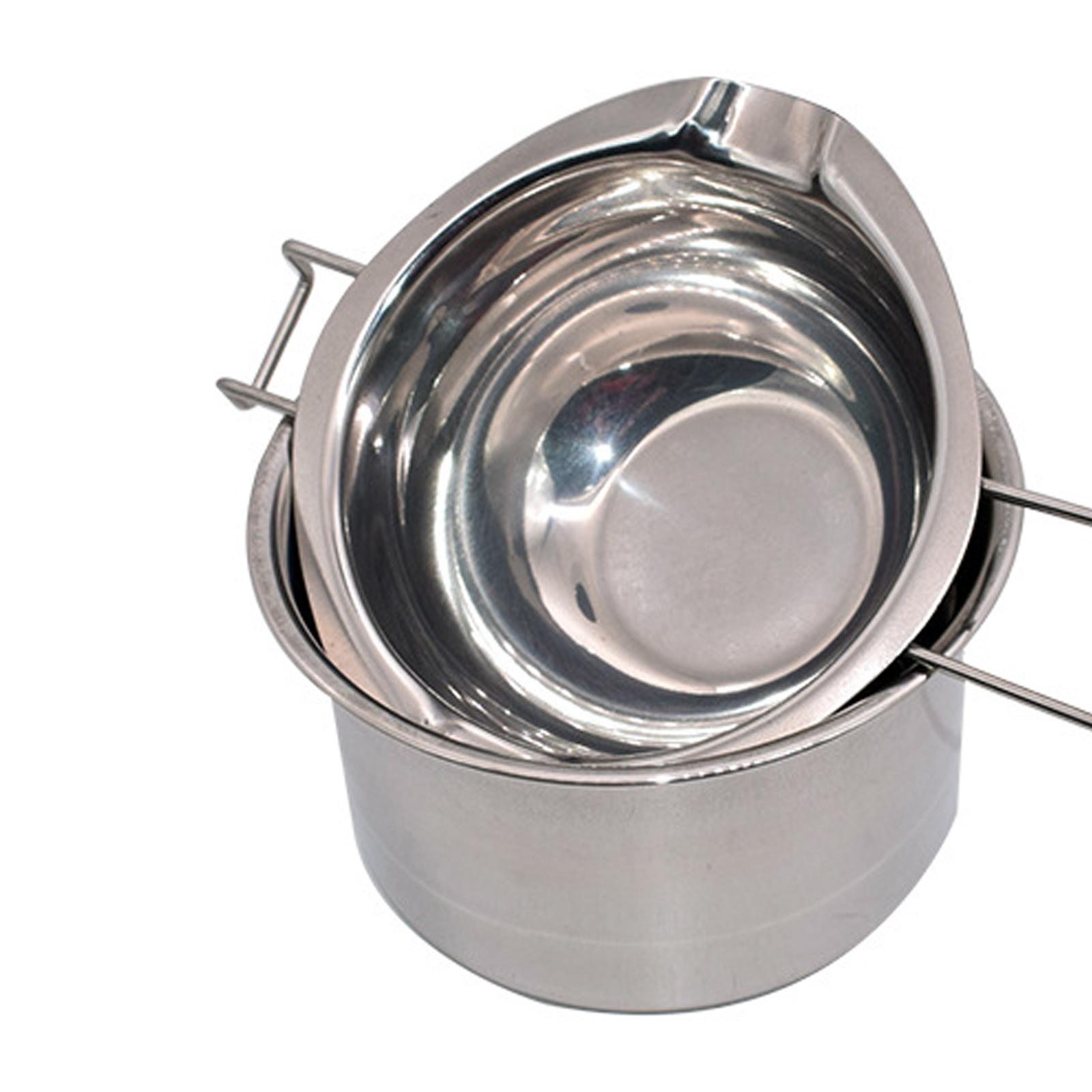 2x Термостойкий ковш с длинной – обзор и цена Soap Making Double Boiler